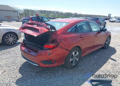 2019 Honda Civic Lx z USA, uszkodzony, nr VIN 2HGFC2F61KH516778